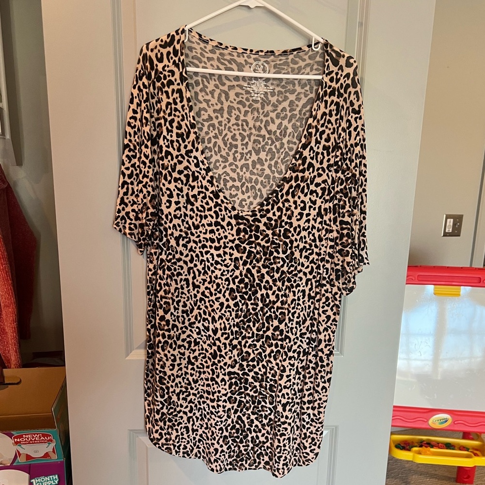 Maurice’s 24/7 Leopard print tunic